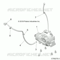 DRIVE TRAIN, FRONT GEARCASE MOUNTING