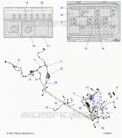 ELECTRICAL, WIRE HARNESS, CHASSIS, STANDARD