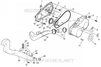 CLUTCH COVER XPLORER 400L W98CC38C (4945414541C004)