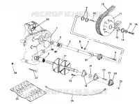 TRACK AND DRIVE SHAFT  WIDETRAK (4921302130017A)