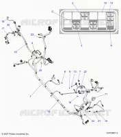 ELECTRICAL, WIRE HARNESSES, CHASSIS