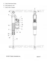 SUSPENSION, REAR SHOCK TRACK (7045864)