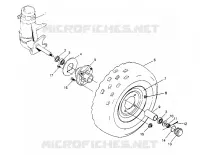FRONT WHEEL ASSEMBLY MAGNUM 2X4 W957544 (4926852685B003)