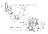 DRIVE TRAIN, GEARCASE, CARRIER MOUNTING (BUILT 5/17/10 AND AFTER)