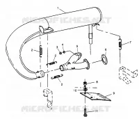EXHAUST SYSTEM 500 EFI SKS 0962574, 500 EFI RMK 0962974, AND EUROPEAN 500 E (4931983198C004)