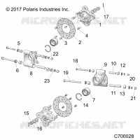 SUSPENSION, REAR CARRIER