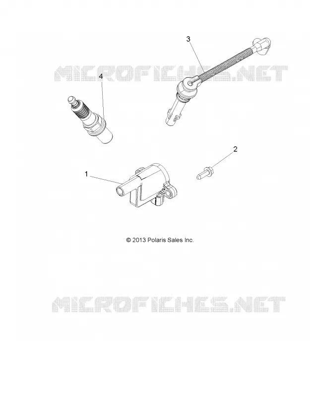 ELECTRICAL, IGNITION COIL, WIRE AND SPARK PLUG