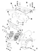 RECOIL STARTER AND BLOWER HOUSING (SS) (4910951095028A)