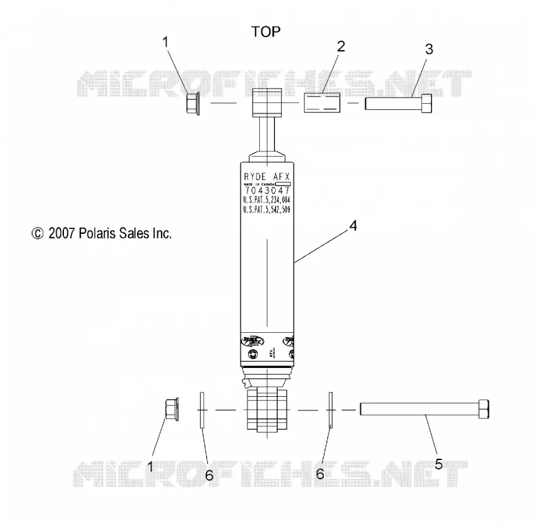 REAR TRACK SHOCK (7043047)
