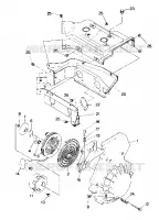 BLOWER HOUSING AND RECOIL STARTER TRAIL (4916831683029A)