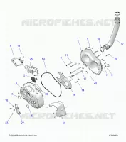 DRIVE TRAIN, CLUTCH COVER AND DUCTING