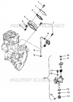 OIL PUMP SCRAMBLER W957840 (4927252725D002)