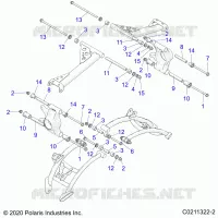 REAR SUSPENSION CONTROL ARM MOUNTING