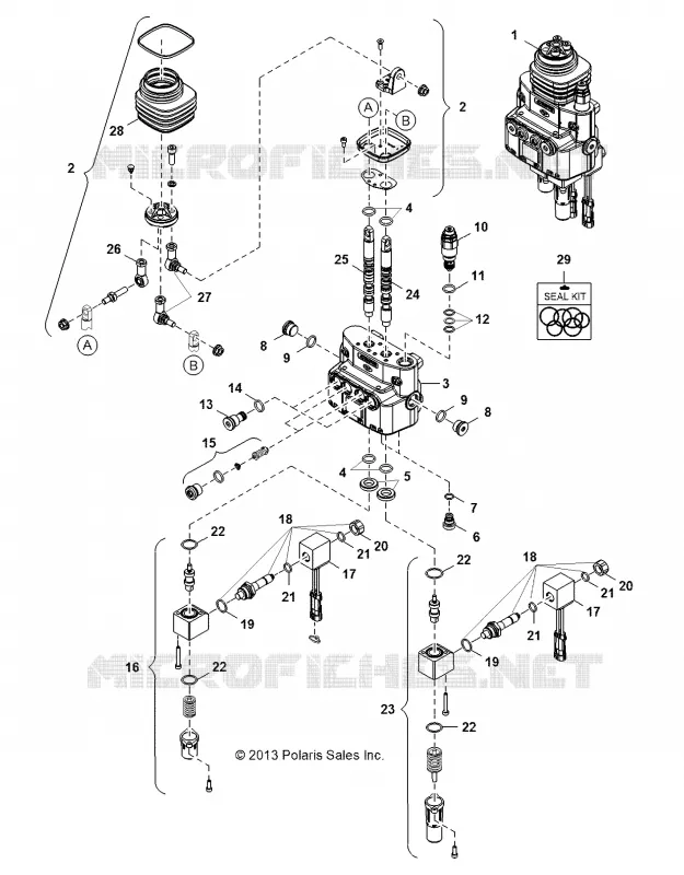 HYDRAULICS CONTROL VALVE