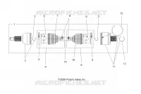 DRIVE TRAIN, DRIVE REAR SHAFT