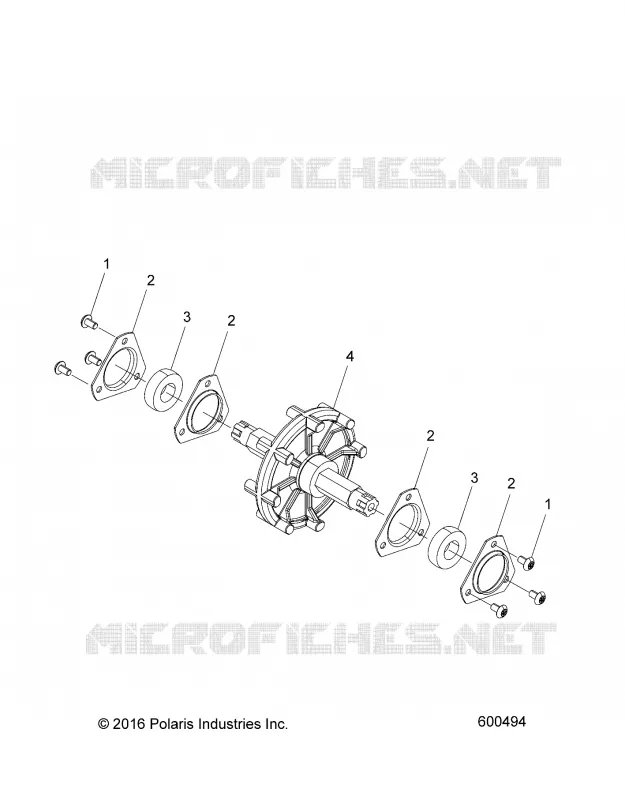 DRIVE TRAIN, DRIVE SHAFT ASM.