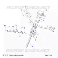 UPPER STEERING & HANDLEBAR ASM.