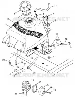 FUEL TANK XPLORER 300 W969130 (4935903590A013)