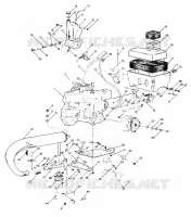 ENGINE MOUNTING TRAIL UPDATED 2/90 (4916831683017A)