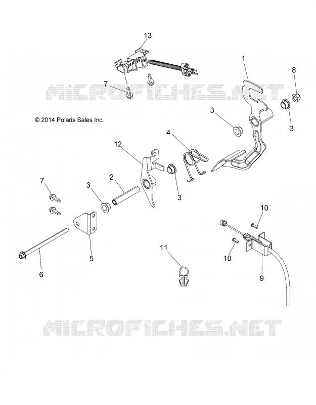 THROTTLE PEDAL