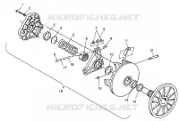 DRIVE CLUTCH 700 XCR 0985678(A) AND EUROPEAN 700 XCR E985678 (4943114311B014)