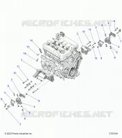 ENGINE, MOUNTING