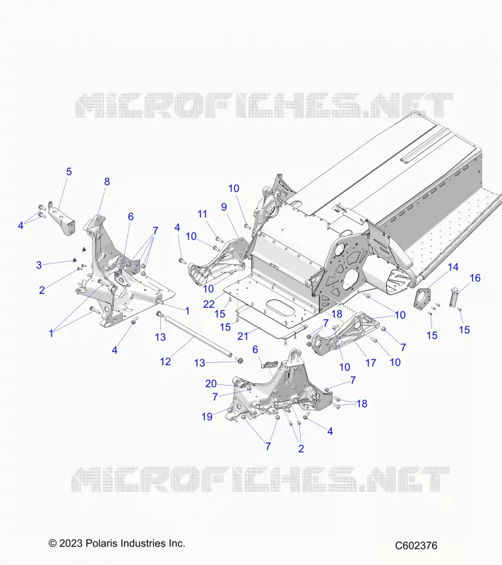 CHASSIS, BULKHEAD ASM.