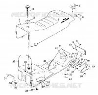 SEAT   GAS TANK