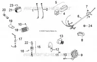 SWITCHES, HARNESS and INDICATORS