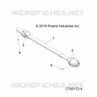 DRIVE TRAIN, FRONT PROP SHAFT