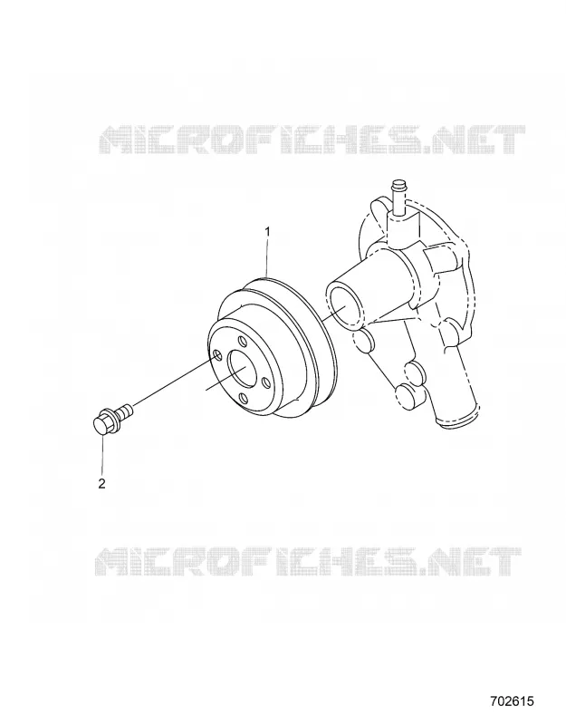 WATER PUMP PULLEY