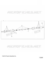 DRIVE TRAIN, HALF REAR SHAFT