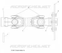 DRIVE TRAIN, REAR PROP SHAFT