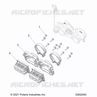ENGINE, REED VALVE AND THROTTLE BODY ADAPTOR