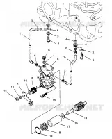 OIL PUMP ASSEMBLY 500 EFI 0963774 AND EUROPEAN 500 EFI E963774 (4936183618C013)