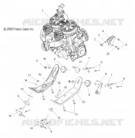 ENGINE, MOUNTING
