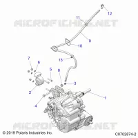 DRIVE TRAIN, MAIN GEARCASE MOUNTING