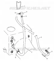 WATER SIPHON SL 700 B964066 AND  INTL. SL 700 I964066 (4935633563B010)