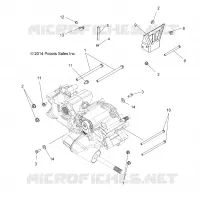 DRIVE TRAIN, MAIN GEARCASE MOUNTING
