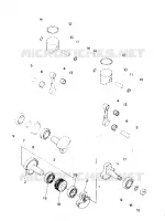 PISTON AND CRANKSHAFT  INDY LITE (4918591859027A)