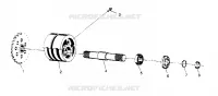 FRONT TIGHTENER ASSEMBLY 6X6 400L W948740 (4926802680B003)