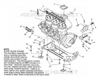 ENGINE MOUNTING SL 650 B954058 (4930483048B001)