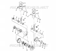 PISTON   CRANKSHAFT  TRAIL (4921272127041A)