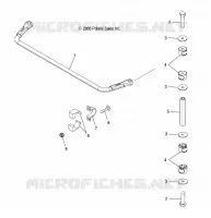 REAR SUSPENSION STABILIZER BAR