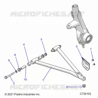 SUSPENSION, A-ARM AND STRUT MOUNTING