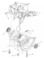 CRANKCASE ASSEMBLY SPORT / 0930443 (4922942294026A)