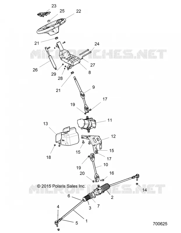 POWER STEERING  ASM.