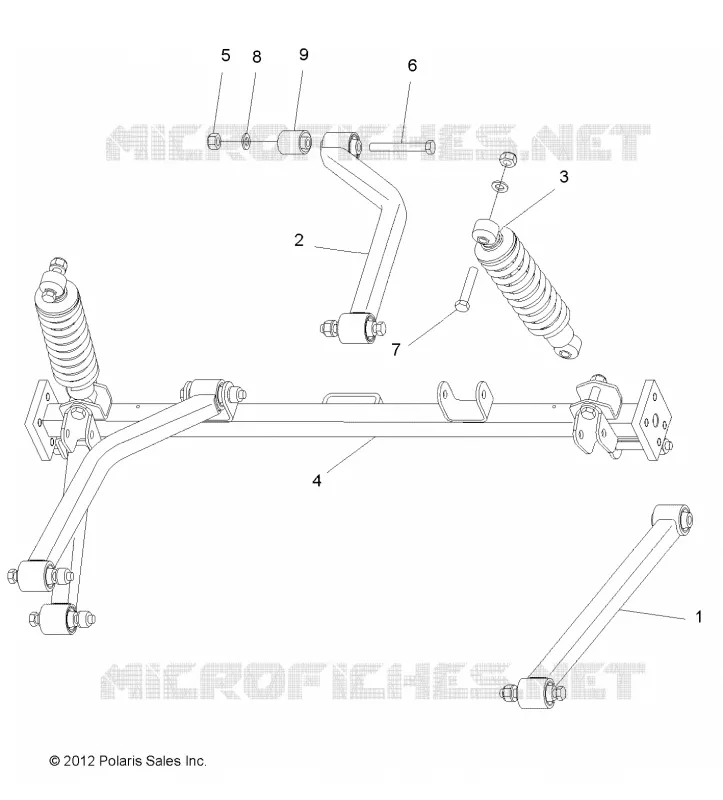 REAR SUSPENSION, E6/ELXD