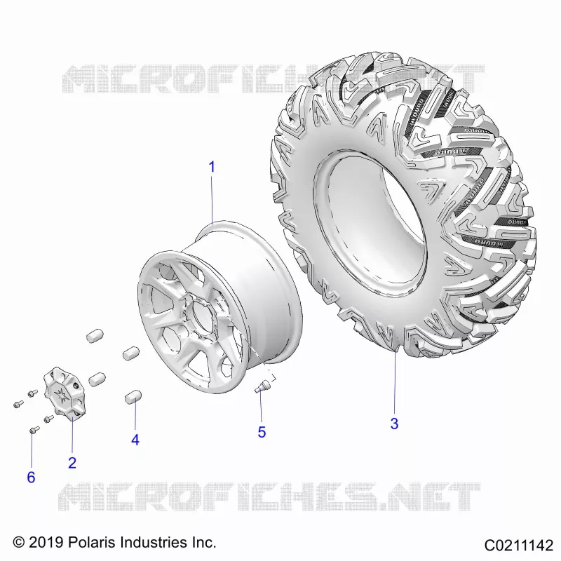 WHEELS, FRONT