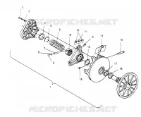 DRIVE CLUTCH ASSEMBLY XLT 0950756, XLT SKS 0950556,  XLT SKS EURO E950556   (4928842884C003)
